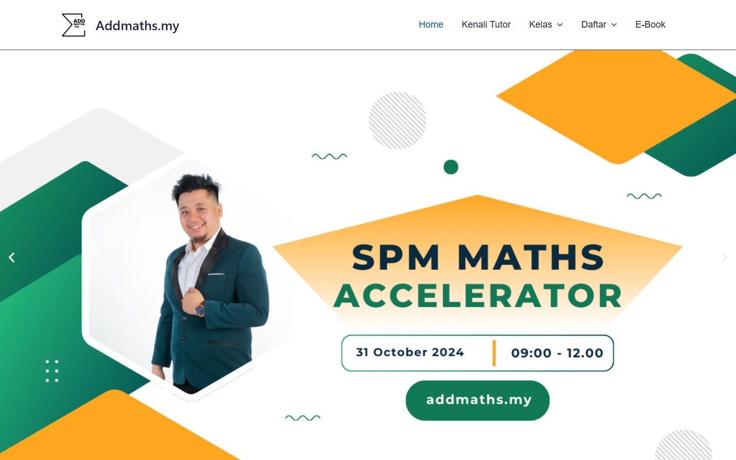 Add Maths education website